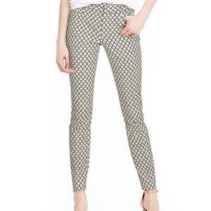 White Print Skinny Pants | Banana Republic